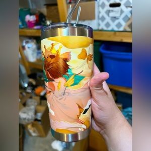 Sold! Capturer Sakura Anime Themed Reusable Stainless Steel Insulated Tumbler